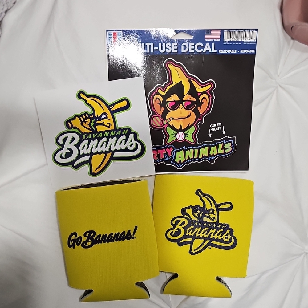 Yellow Can Cooler Set